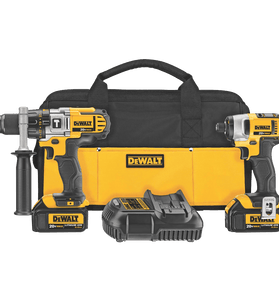 DEWALT DCK290L2 20-Volt MAX Li-Ion 3.0 Ah Hammer Drill and Impact Driver Combo Kit