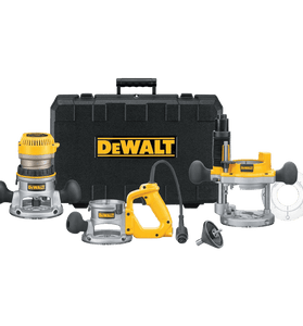 DEWALT DW618B3 12 Amp 2-1-4 Horsepower Plunge Base and Fixed Base
