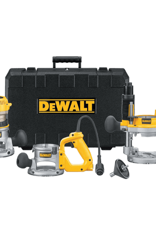 DEWALT DW618B3 12 Amp 2-1-4 Horsepower Plunge Base and Fixed Base