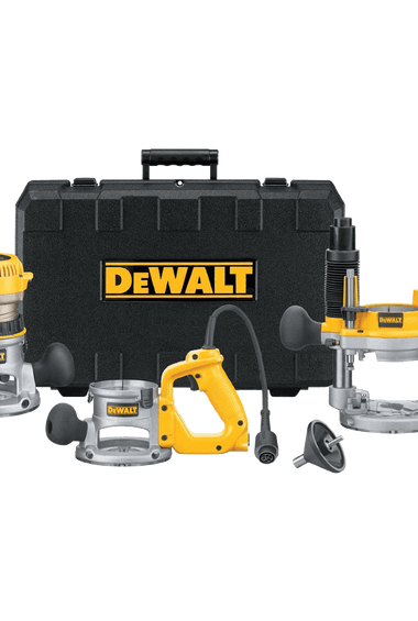 DEWALT DW618B3 12 Amp 2-1-4 Horsepower Plunge Base and Fixed Base