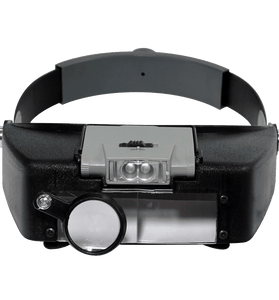 SE MH1047L Illuminated Multipower LED Binohead Magnifier
