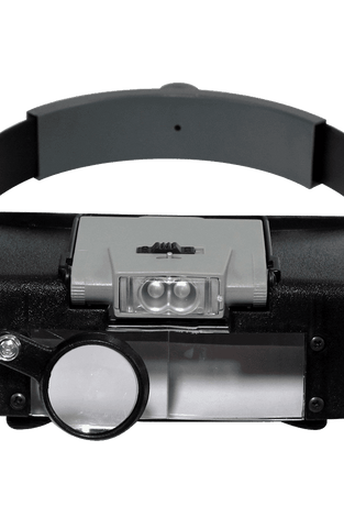 SE MH1047L Illuminated Multipower LED Binohead Magnifier